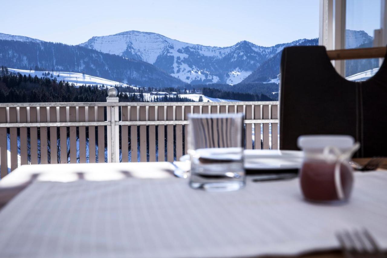 Haus "Bergblick" Ferienwohnung Hochgrat Oberstaufen Mit 2 Schlafzimmer Экстерьер фото