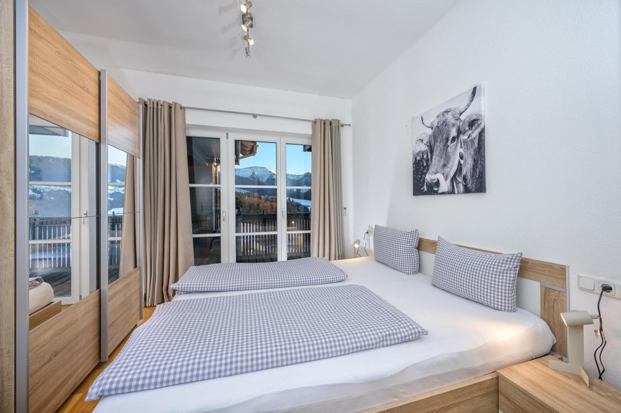 Haus "Bergblick" Ferienwohnung Hochgrat Oberstaufen Mit 2 Schlafzimmer Экстерьер фото